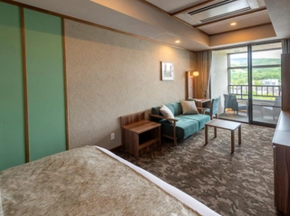 【客室/ヘンゼルとグレーテル】温泉露天風呂付ダブルルーム