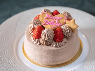 【サービス/有料】生チョコクリームのホールケーキ