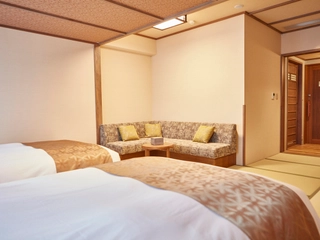 【客室】ユニバーサルツイン(39.5平米)