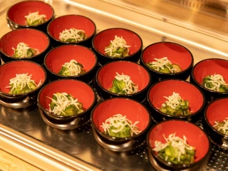 【朝食】バイキング料理一例(和食)