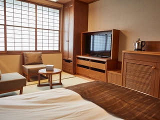 【客室】和ダブル(22平米)