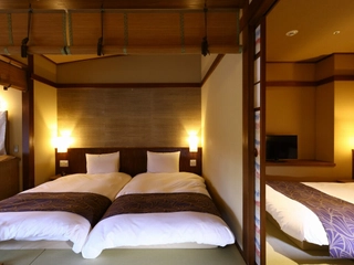 天然温泉露天風呂付・スイート 70平米/4名定員