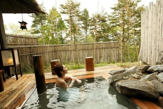 【貸切】竹座( Private open air-bath )