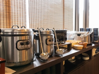 【朝食】ハーフバイキング※一例(image of buffet)