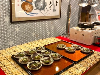 【朝食】朴葉みそ　岐阜・飛騨高山の郷土料理をお楽しみください