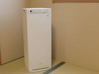 【客室】全室に加湿機能付き空気清浄機を完備