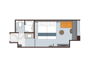 ツインB(シャワーブース付)23平米