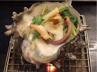 追加料理:さざえの香草焼き 1,320円