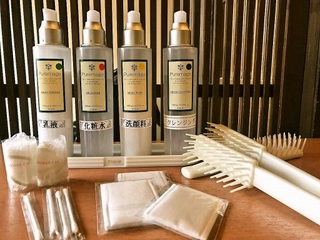 【脱衣所】女性用アメニティ(Amenities for women)