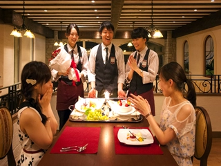 【サービス】素敵なサプライズのご相談も承っております。ご希望の方は事前にお問い合わせください。