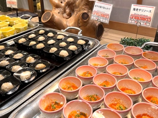 夕食バイキング(一例)