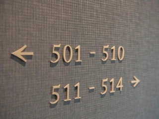 【客室】ルームサイン