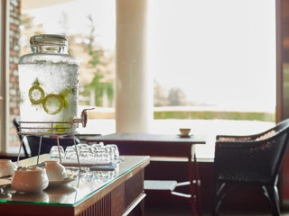 【おもてなし】ウェルカムドリンクでほっと一息