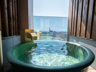 【貸切風呂】陶器風呂