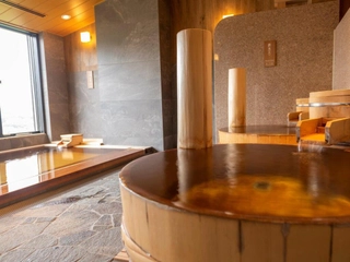 【眺望浴場】樽風呂