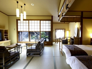 天然温泉露天風呂付・スイート 70平米/4名定員