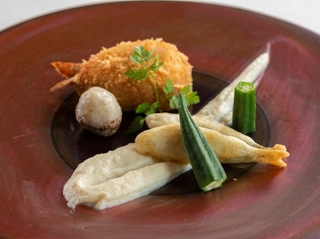 【夕食】旬の食材を使用してご用意(お魚料理)