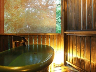 【離れ 竹ぶえ】きらの里1番人気の“源泉掛け流し”露天風呂付き客室