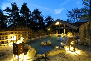 【大浴場】季の湯-露天風呂