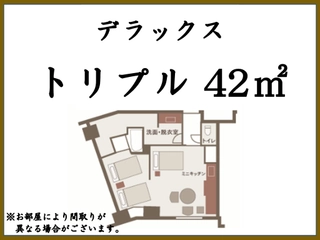 ■デラックストリプル(42㎡)■