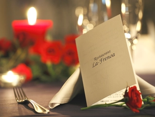 お食事は、ヨーロピアン館1階のレストラン「La-Frenoa (ラ・フレノア)」で