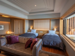 【特別室(陶器露天風呂)】特別なお部屋で最上級の癒しのひと時をお過ごしください。