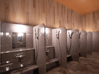 【天然温泉大浴場「水明の湯」(女性)洗い場】