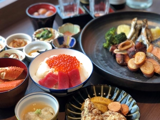 【朝食】和洋のバイキング。ラビスタ・函館・北海道の味を食す。