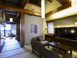 天然温泉露天風呂付・別邸月路 57平米/4名定員