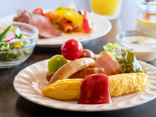 【朝食/洋食】朝は洋食派という方や海鮮が苦手という方にも、洋食メニューを豊富にご用意しております。