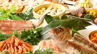 夕食バイキング