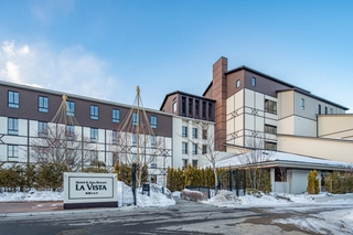 【外観】冬のラビスタ草津ヒルズ