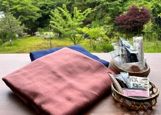 【サービス】館内着とアメニティ(セルフサービス)