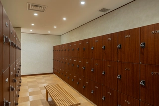 【大浴場】ロッカールーム