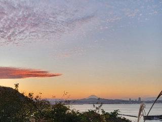 走水水源地付近からの富士山