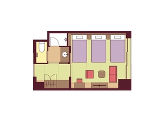 【トリプル】間取り図