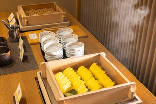 【朝食】ハーフバイキング・出汁巻卵