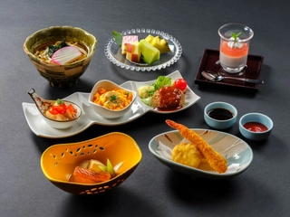 【お子様：夕食】お子様にも食べやすいボリューム。アレルギー等がある場合は要事前連絡。