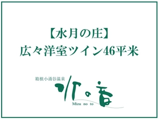2025年春★水の音リニューアルオープン★【広々洋室ツイン】客室紹介。