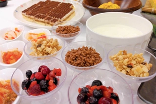 朝食バイキング