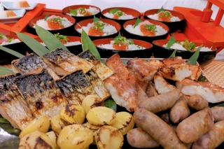 朝食バイキング