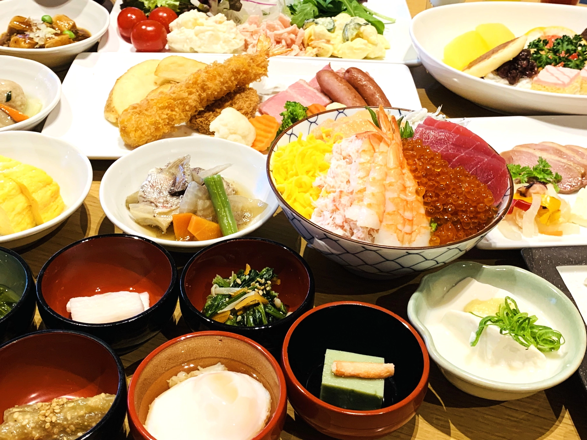朝食|【公式】天然温泉 夕凪の湯 御宿 野乃境港 朝食|【公式】天然温泉 夕凪の湯 御宿 野乃境港