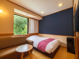 【セミダブルルーム】水花の庄18平米。1人旅におすすめ。