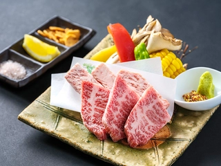 【夕食／別注】和牛食べ比べ。