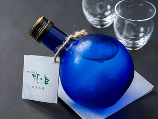 【夕食／飲み物】水の音オリジナル日本酒。