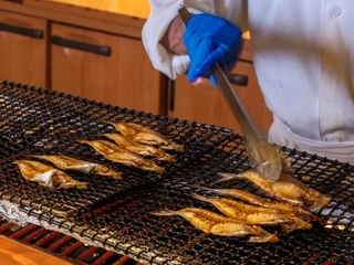 朝食バイキング