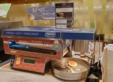 夕食パンケーキ機