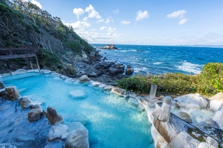 【混浴露天風呂/浜千鳥の湯】