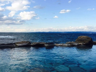 【混浴露天風呂/浜千鳥の湯】