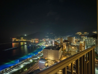 眺望｜熱海の夜景と海を望む絶景ビュー
